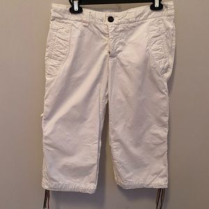 Burberry White Cargos NWT